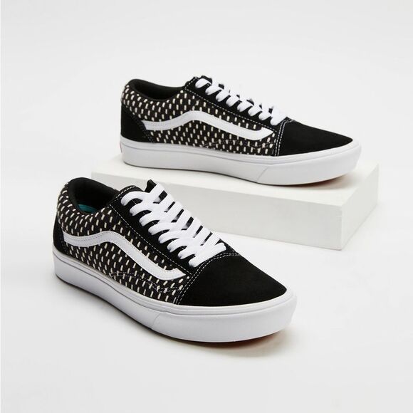 Vans Black and White Sneakers - Picture 1 of 3